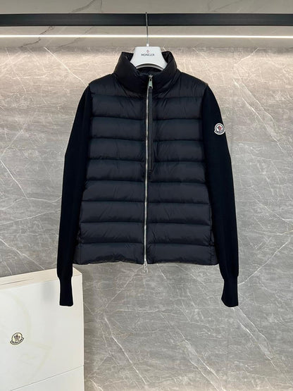 Hybrid Down Knit Jacket - men's clothing, detail view 7 | LUXIUM MARKET