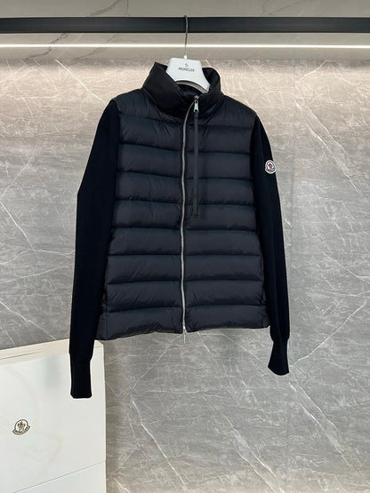Hybrid Down Knit Jacket - men's clothing, detail view 3 | LUXIUM MARKET