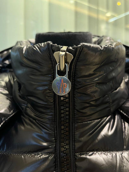 Glossy Down Puffer - women's clothing, detail view 3 | LUXIUM MARKET
