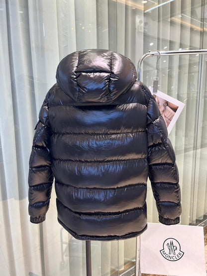 Glossy Down Puffer - women's clothing, detail view 6 | LUXIUM MARKET