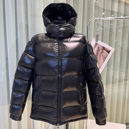Glossy Down Puffer - women's clothing | LUXIUM MARKET