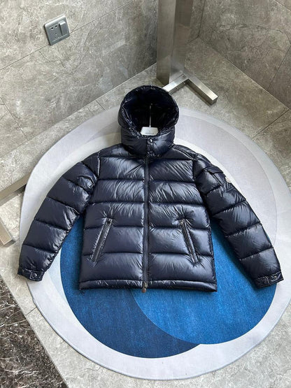 Glossy Down Puffer - men's clothing, detail view 6 | LUXIUM MARKET