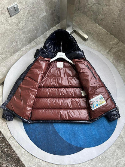 Glossy Down Puffer - men's clothing, detail view 9 | LUXIUM MARKET