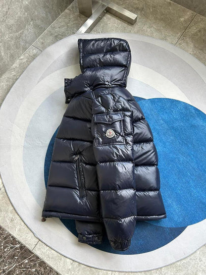 Glossy Down Puffer - men's clothing, detail view 5 | LUXIUM MARKET