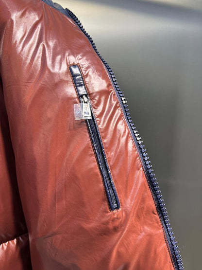 Glossy Down Puffer - men's clothing, detail view 3 | LUXIUM MARKET