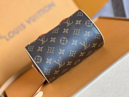Mini Monogram Barrel Bag - women's bag, detail view 5 | LUXIUM MARKET