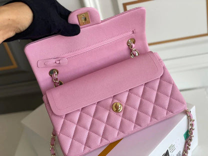Classic FlapP Small Bag 23CM-Pink Edition - women's bag, detail view 7 | LUXIUM MARKET