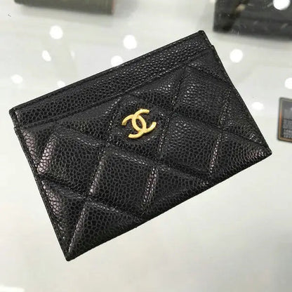 Black Gold Card Holder - women's accessory | LUXIUM MARKET