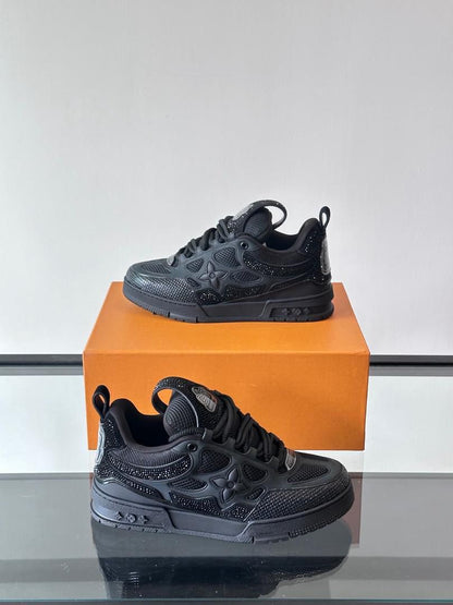 Midnight Crystal Tech Sneakers - men's shoes, detail view 7 | LUXIUM MARKET