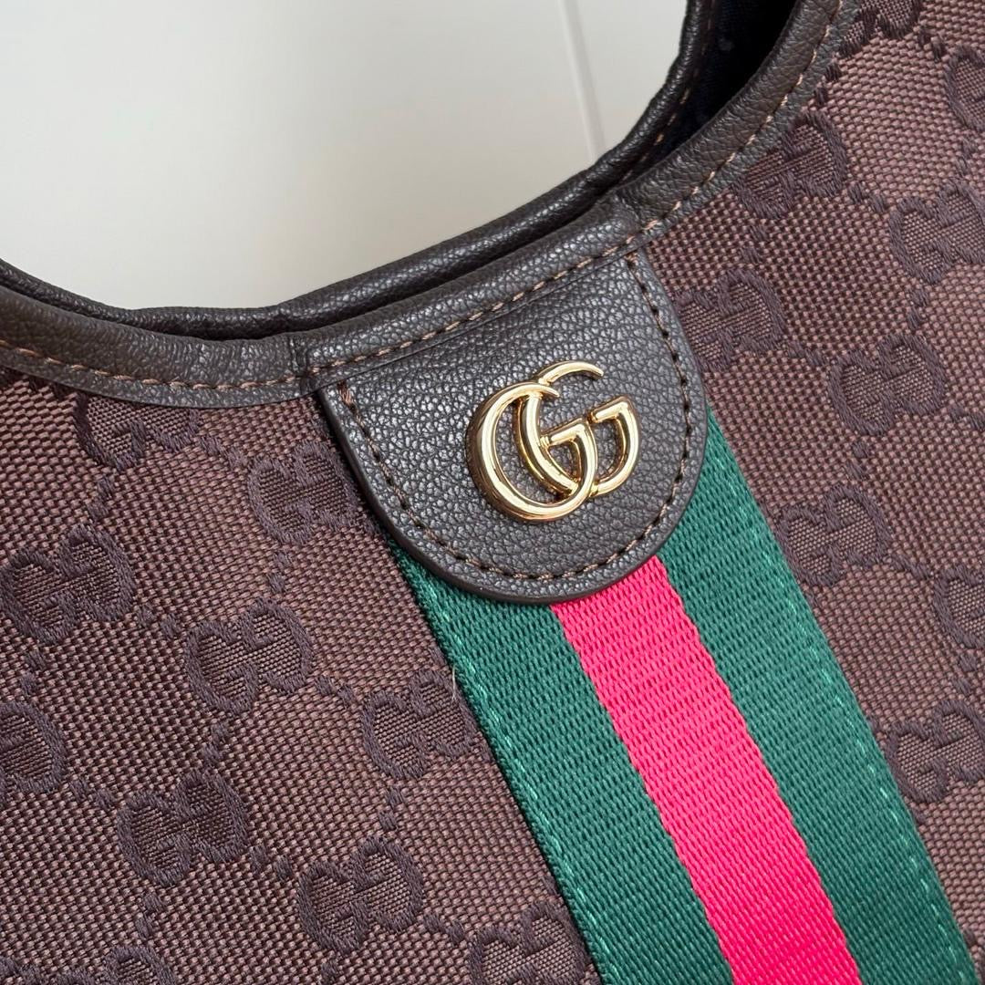 Brown Monogram Shoulder Bag