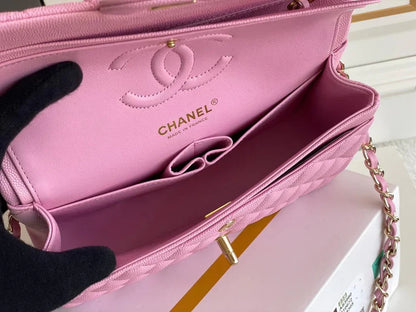 Classic FlapP Small Bag 23CM-Pink Edition - women's bag, detail view 8 | LUXIUM MARKET