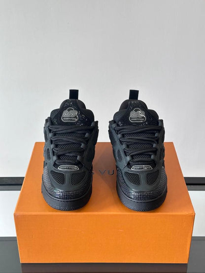 Midnight Crystal Tech Sneakers - men's shoes, detail view 4 | LUXIUM MARKET