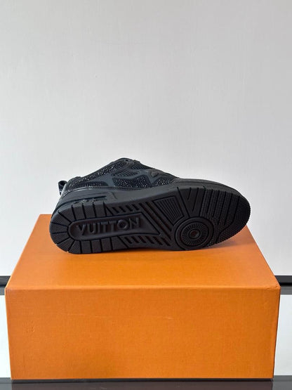 Midnight Crystal Tech Sneakers - men's shoes, detail view 9 | LUXIUM MARKET