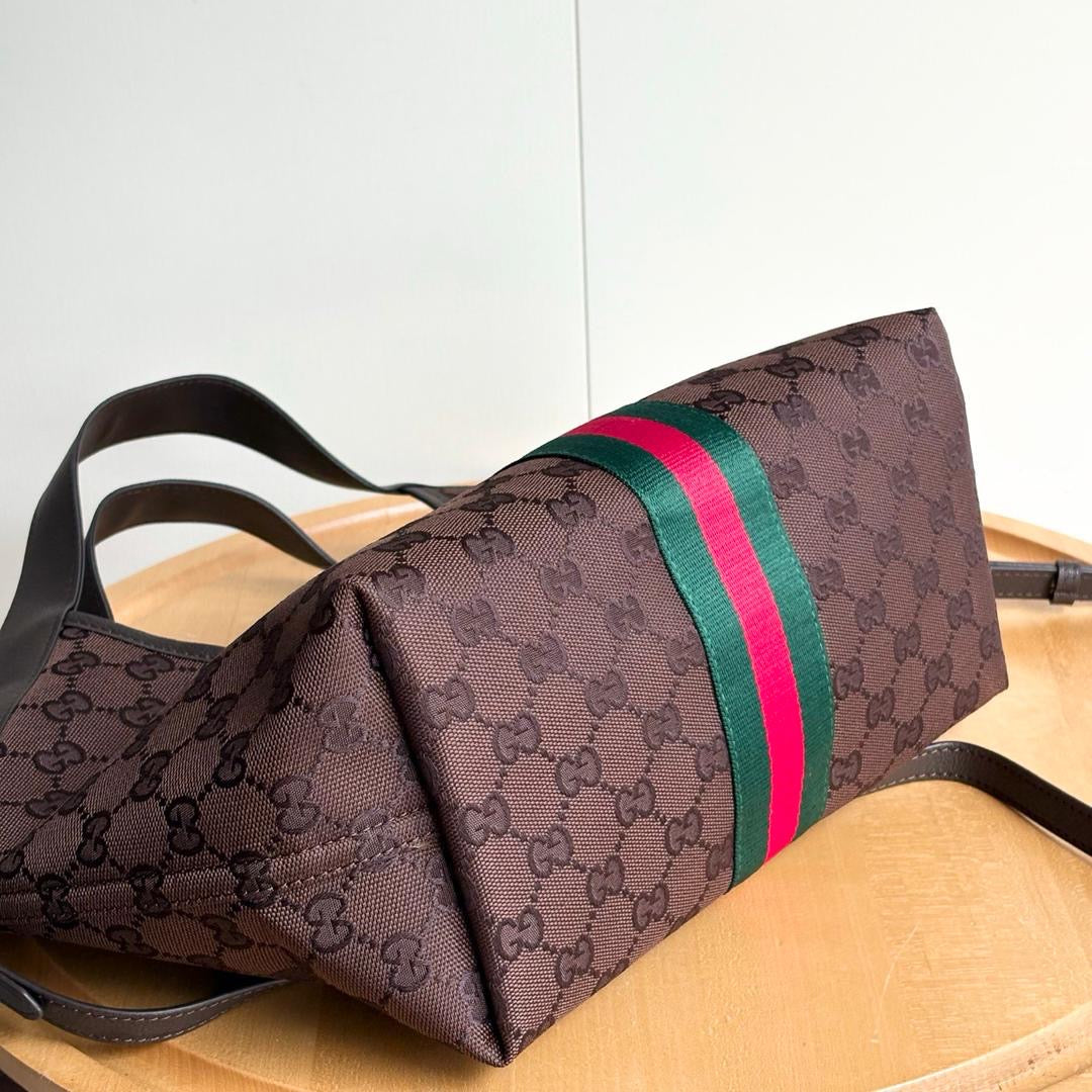 Brown Monogram Shoulder Bag