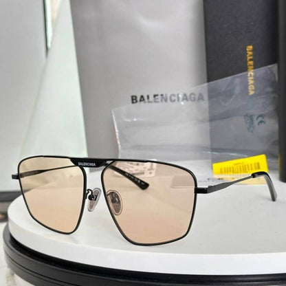 Geometric Metal Sunglasses - men's accessory, detail view 3 | LUXIUM MARKET