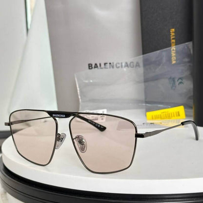 Geometric Metal Sunglasses - men's accessory, detail view 5 | LUXIUM MARKET