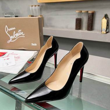 Black Pointed-Toe Pumps - women's shoes | LUXIUM MARKET