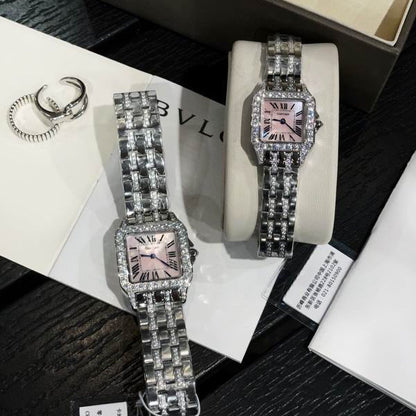 Luxury Square Diamond Watch - men's accessory | LUXIUM MARKET