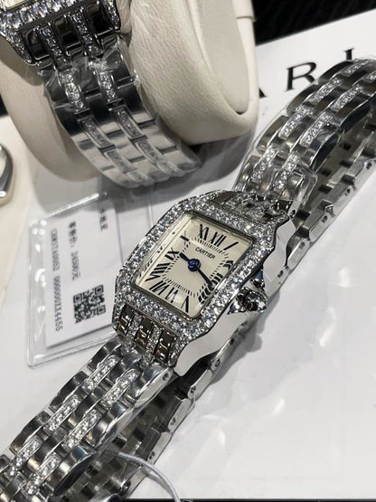 Luxury Square Diamond Watch - men's accessory, detail view 12 | LUXIUM MARKET