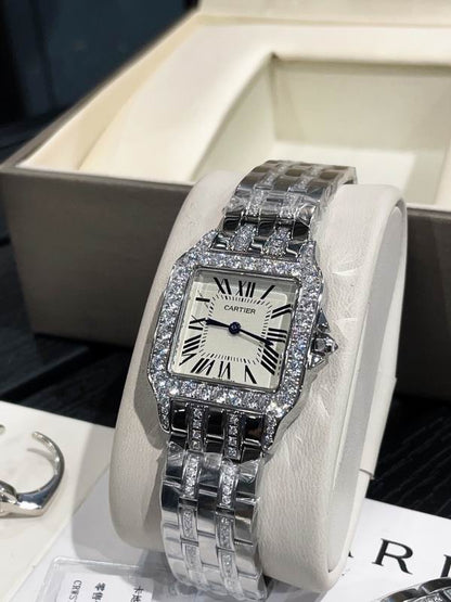 Luxury Square Diamond Watch - men's accessory, detail view 13 | LUXIUM MARKET