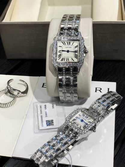 Luxury Square Diamond Watch - men's accessory, detail view 17 | LUXIUM MARKET