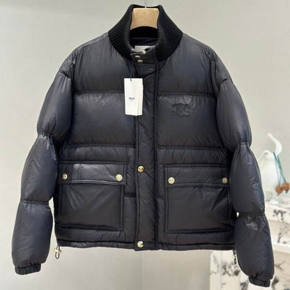 Black Puffer Jacket - clothing | LUXIUM MARKET