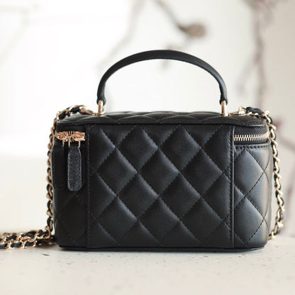 Elegant Quilted Mini Case - women's bag, detail view 3 | LUXIUM MARKET