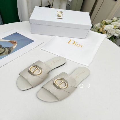 Classic Buckle Detail Comfort Slides - women's shoes, detail view 5 | LUXIUM MARKET