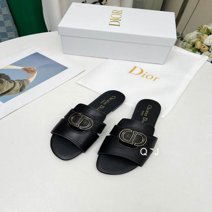 Classic Buckle Detail Comfort Slides - women's shoes | LUXIUM MARKET