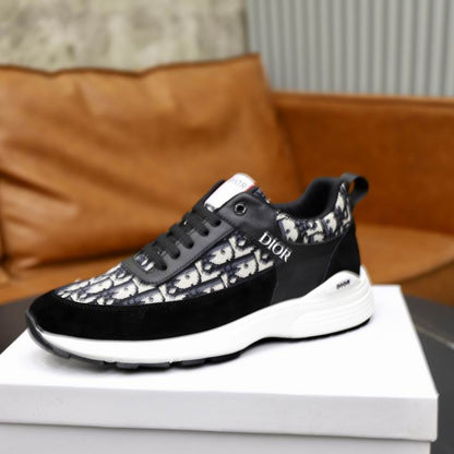 Premium Pattern Runner Sneakers - men's shoes, detail view 3 | LUXIUM MARKET