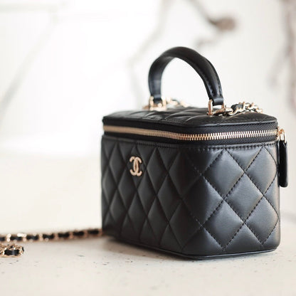 Elegant Quilted Mini Case - women's bag, detail view 2 | LUXIUM MARKET
