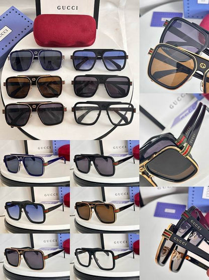 Classic Square Acetate Sunglasses - men's accessory, detail view 9 | LUXIUM MARKET