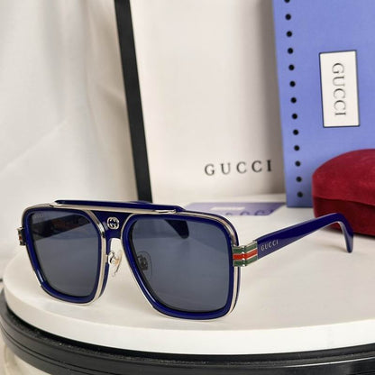 Classic Square Acetate Sunglasses - men's accessory, detail view 3 | LUXIUM MARKET