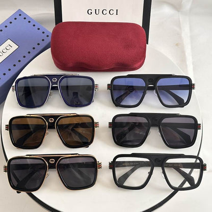 Classic Square Acetate Sunglasses - men's accessory, detail view 2 | LUXIUM MARKET