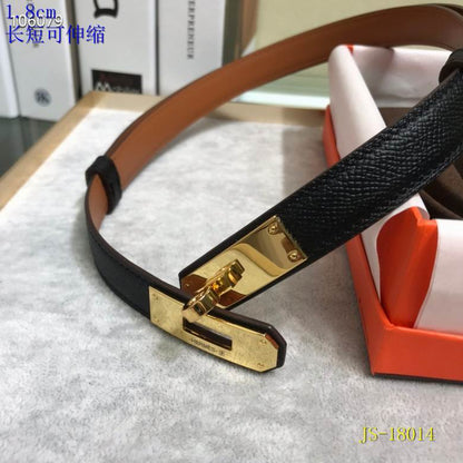 Adjustable Leather Belt 18MM - women's accessory | LUXIUM MARKET