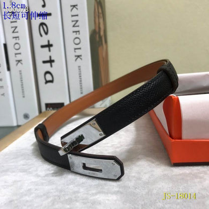 Adjustable Leather Belt 18MM - women's accessory | LUXIUM MARKET