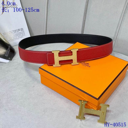 Iconic Reversible Leather Belt - men's accessory, detail view 4 | LUXIUM MARKET