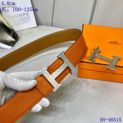 Iconic Reversible Leather Belt - men's accessory, detail view 3 | LUXIUM MARKET