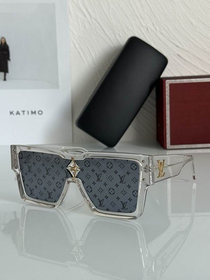 Oversized Square Shield Sunglasses – Acetate Frame - men's accessory, detail view 5 | LUXIUM MARKET