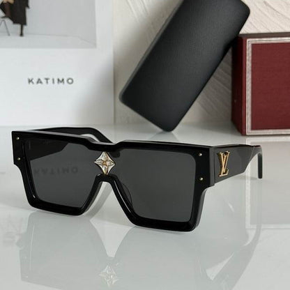 Oversized Square Shield Sunglasses – Acetate Frame - men's accessory | LUXIUM MARKET