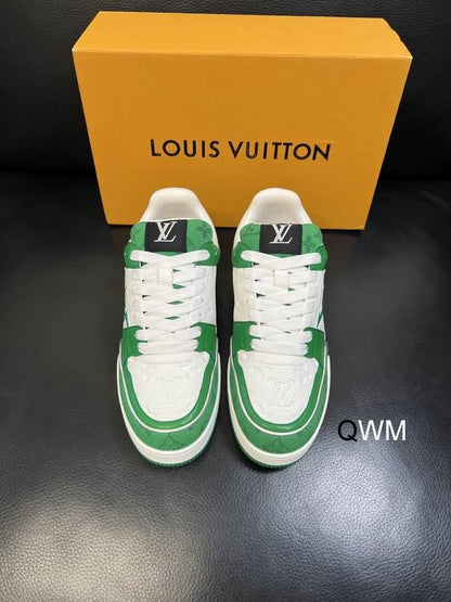 Low-Top Monogram Sneakers - men's shoes, detail view 2 | LUXIUM MARKET