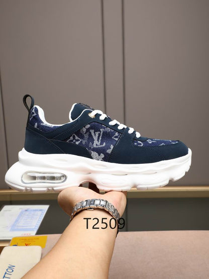 Monogram Chunky Sneakers - men's shoes, detail view 7 | LUXIUM MARKET