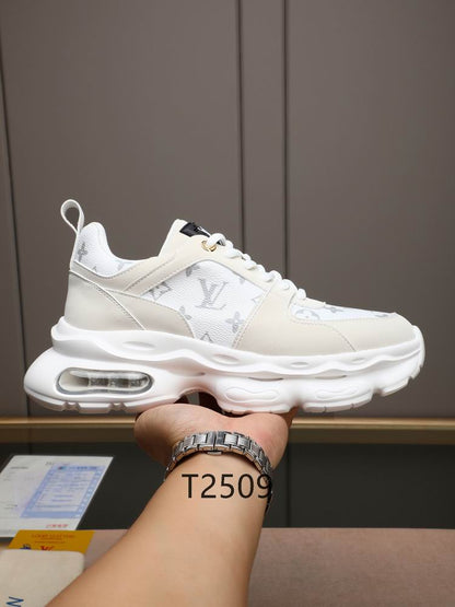 Monogram Chunky Sneakers - men's shoes, detail view 10 | LUXIUM MARKET