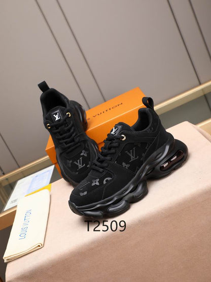 Monogram Chunky Sneakers - men's shoes, detail view 6 | LUXIUM MARKET