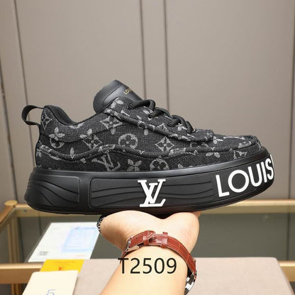 Black Chunky Sneakers - men's shoes | LUXIUM MARKET