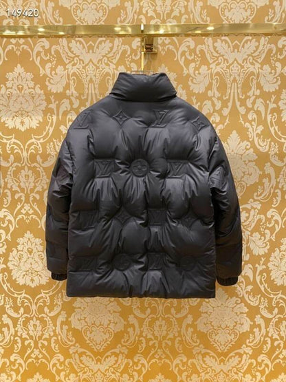 Matte Quilted Down Jacket - clothing, detail view 2 | LUXIUM MARKET