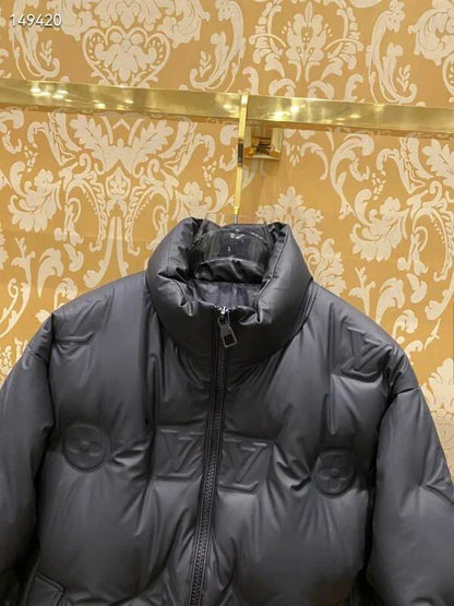 Matte Quilted Down Jacket - clothing, detail view 4 | LUXIUM MARKET
