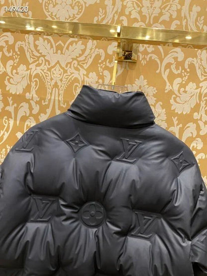 Matte Quilted Down Jacket - clothing, detail view 6 | LUXIUM MARKET