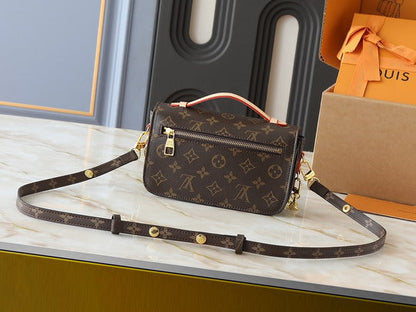 Leather Crossbody Bag - women's bag, detail view 4 | LUXIUM MARKET