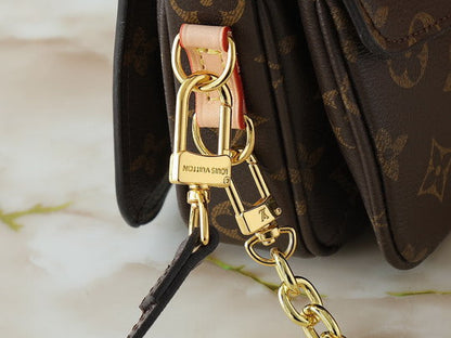 Leather Crossbody Bag - women's bag, detail view 6 | LUXIUM MARKET